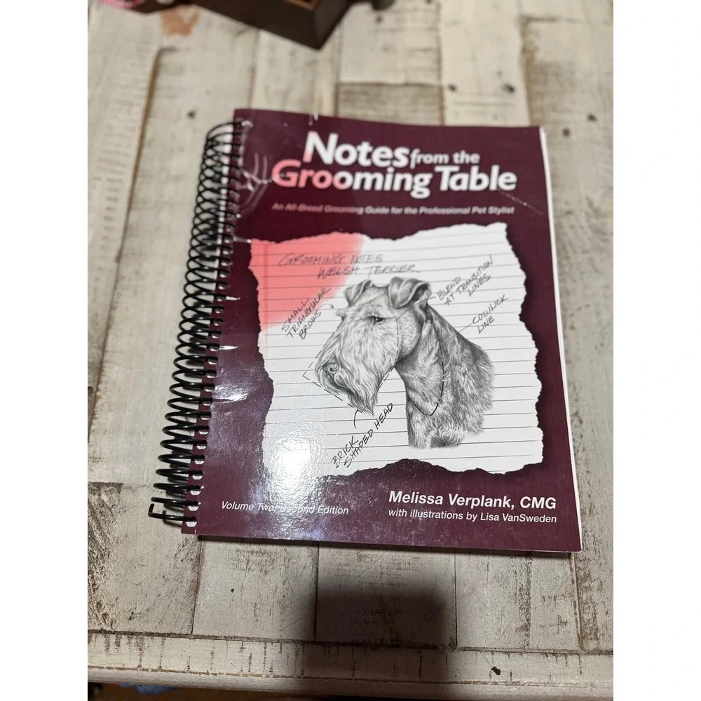 notes from the Grooming table book